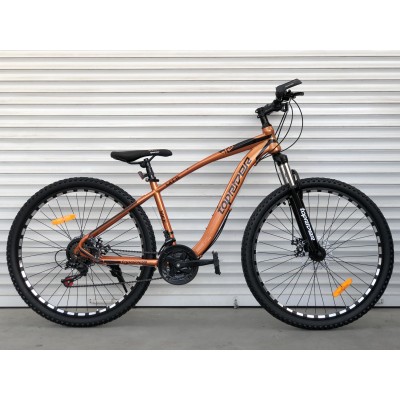 26" велосипед TopRider-550 26"  помаранчевий