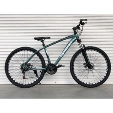 27.5" велосипед TopRider-777 27.5"  зелений