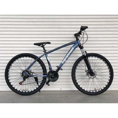 27.5" велосипед TopRider-777 27.5" сірий