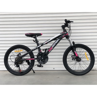 20" велосипед TopRider-611 20"  рожевий
