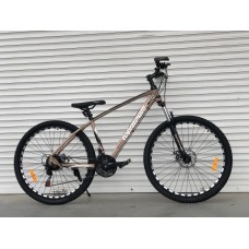 27.5" велосипед TopRider-777 27.5"  бежевый