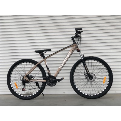 27.5" велосипед TopRider-777 27.5"  бежевий