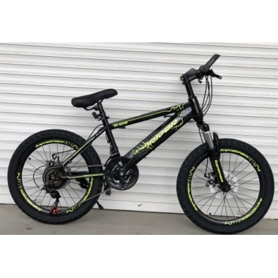 20" велосипед  гірський Toprider-509  20 дюймов салатовий