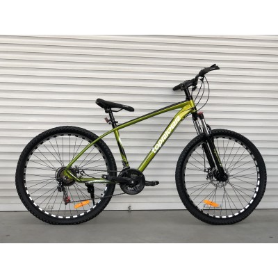 27.5" велосипед TopRider-777 27.5"  хакі