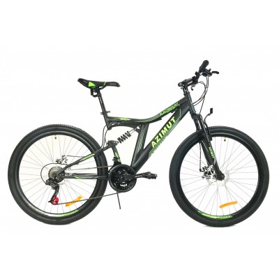 26" велосипед Azimut-Blackmount 26" двопідвіс (GFRD) (Shimano)
