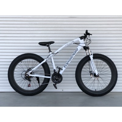 26" велосипед фетбайк TopRider-215 26" білий