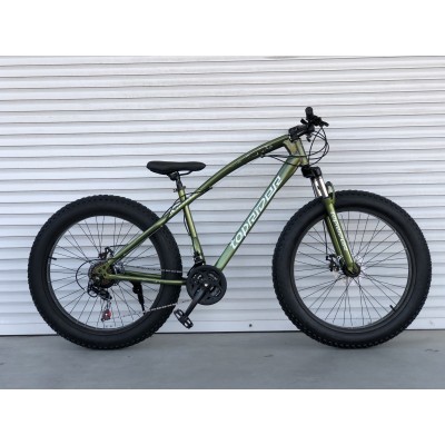 26" велосипед фетбайк TopRider-215 26" хакі