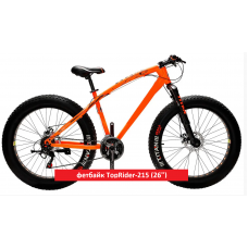26" велосипед фетбайк TopRider-215 26" помаранчевий 26" велосипед фетбайк TopRider-215 26" помаранчевий