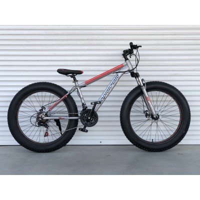 26" велосипед фетбайк TopRider-650 26" червоний