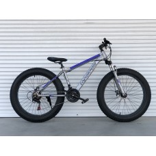 26" велосипед фетбайк TopRider-650 26" синий