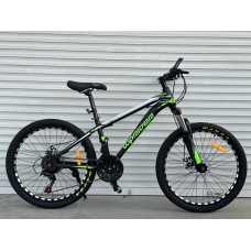24" велосипед TopRider-611 24" салатовий