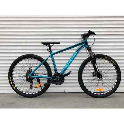 26" велосипед TopRider-680 26" синій