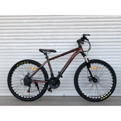 26" велосипед TopRider-680 26"  коричневий