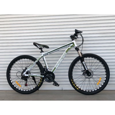 29" TopRider-680 29" біло-салатовий