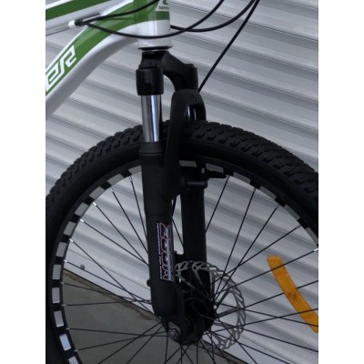 26" велосипед TopRider-680 26" біло-салатовий