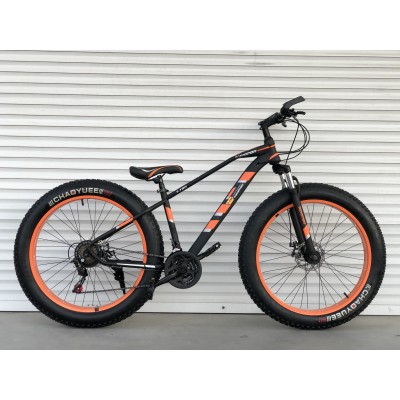 26" велосипед фетбайк TopRider-720 26" помаранчевий