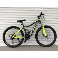 26" велосипед TopRider-910 26"  жовтий