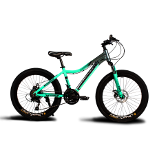 24" велосипед Unicorn-Colibry mini 24" бірюзовий АЛЮМІНІЄВИЙ