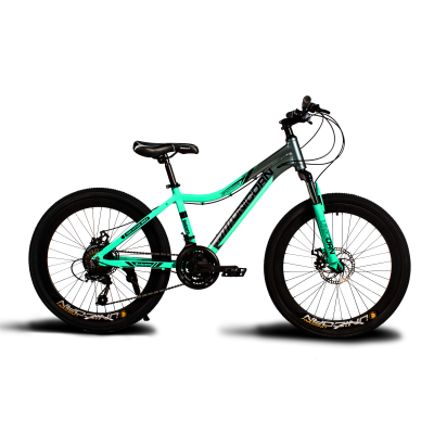 24" велосипед Unicorn-Colibry mini 24" бірюзовий АЛЮМІНІЄВИЙ