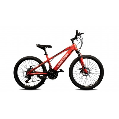 24" велосипед Unicorn-BRISK 24" ЧЕРВОНИЙ