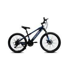24" велосипед Unicorn-BRISK 24" ЧОРНО-СИНІЙ