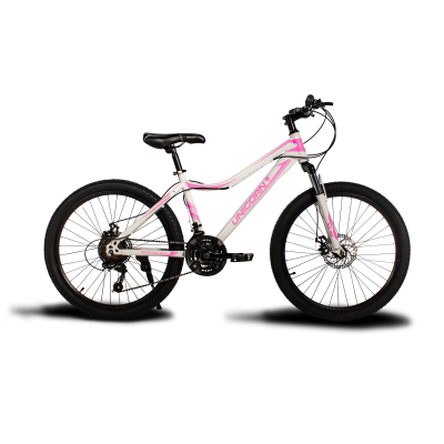 24" велосипед  Unicorn-Smart Rider 24"  БІЛО-РОЖЕВИЙ