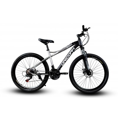 26" велосипед Unicorn-RISE 26" ЧОРНИЙ