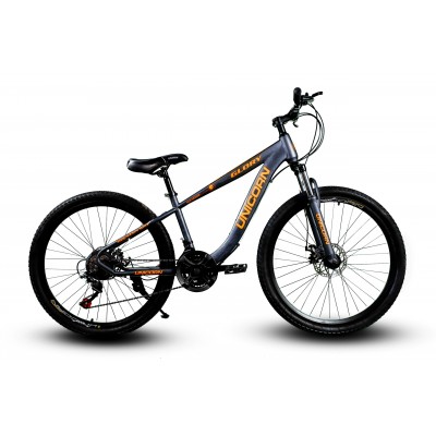 26" велосипед Unicorn-MIGEER GLORY 26" сіро-помаранчевий